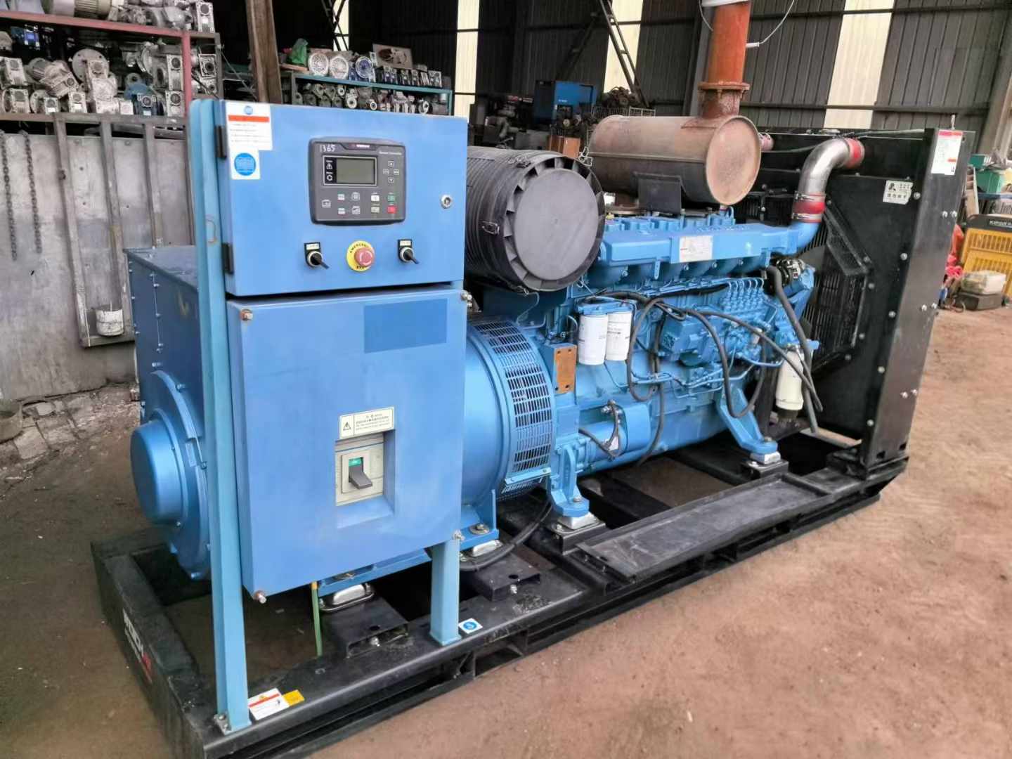 柯桥500kW 柴油发电机组可带动设备功率的计算公式是什么？